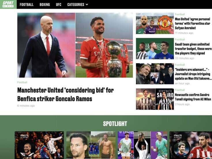 Most popular websites for sports news in UK: updated ranking